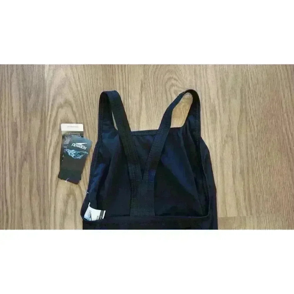 Speedo Black One-Piece Women's Swimsuit size 10 - Picture 15 of 16